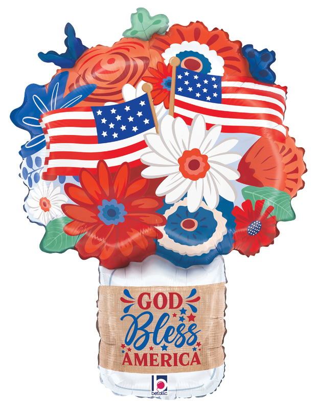 God Bless America Floral