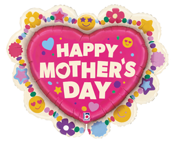 Mother's Day Charm Heart
