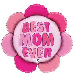 Best Mom Pop Pink Daisy
