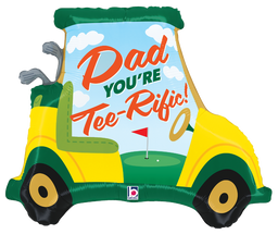 Tee-rific Dad Golf Cart