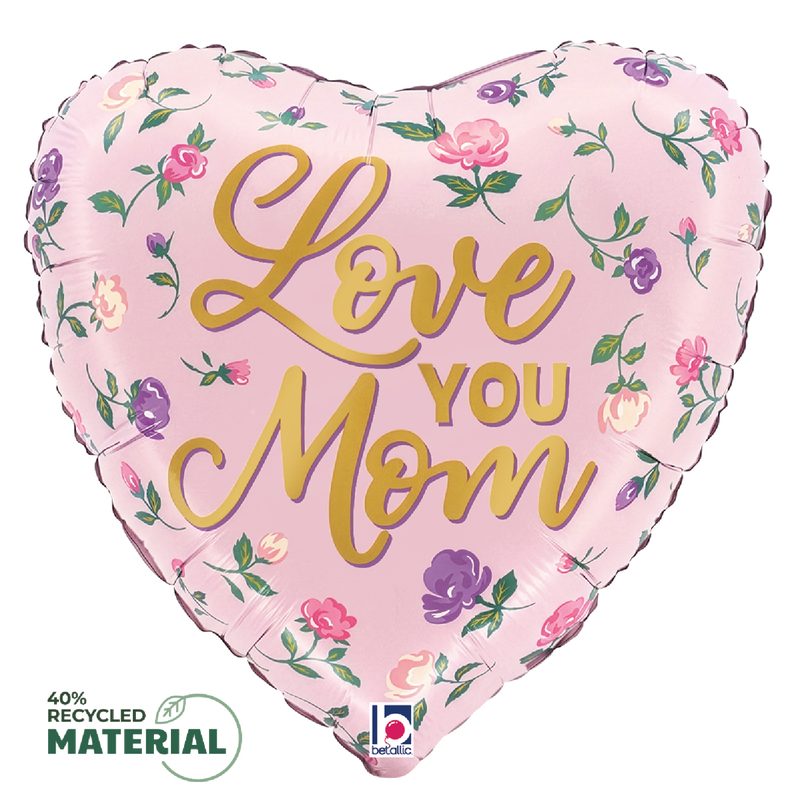 Love You Mom Soft Floral