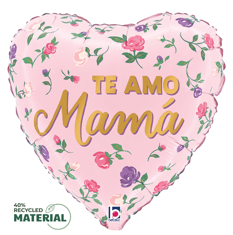 Te Amo Mamá Suave Floral