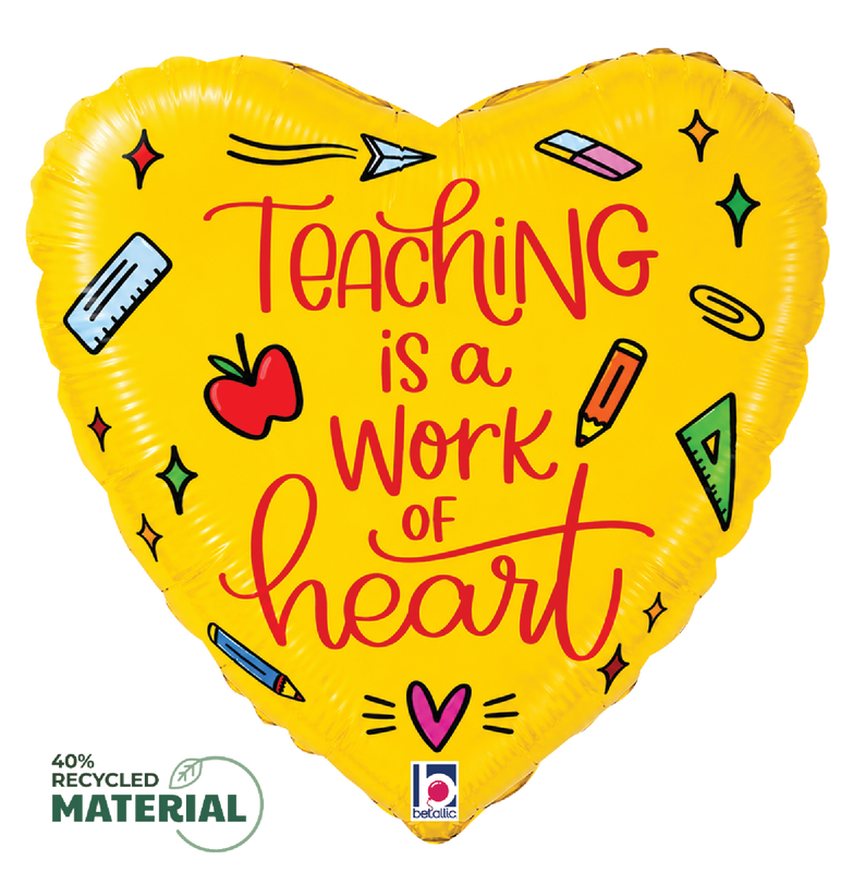 Teaching Is A Work of Heart
