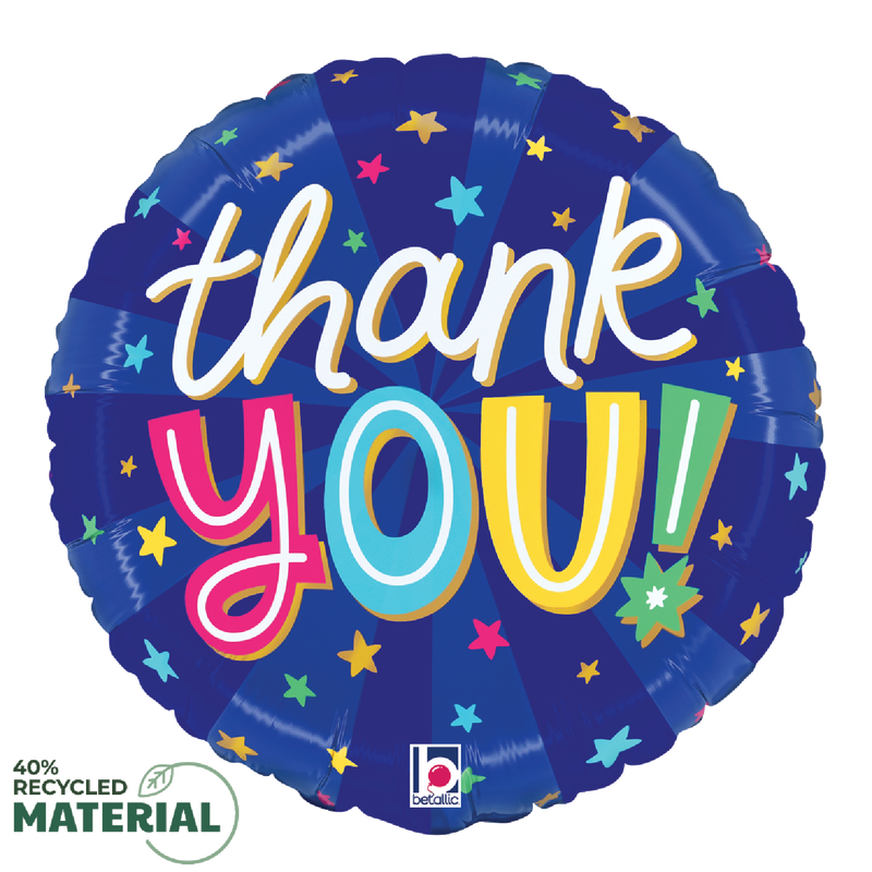 Thank You Colorful Stars