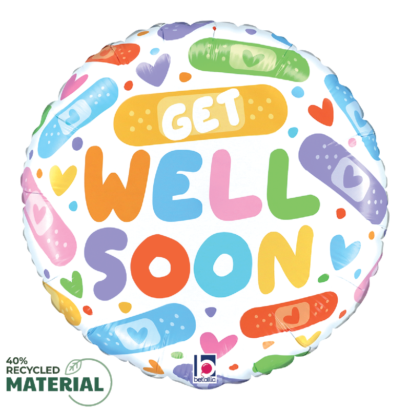 Get Well Colorful Bandaids