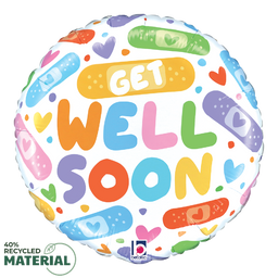 Get Well Colorful Bandaids