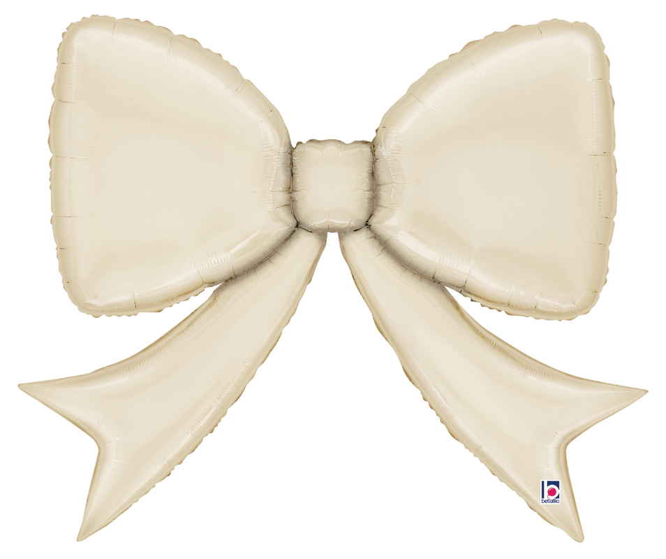 Satin Cream Bow