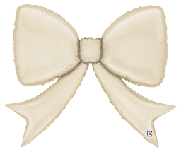 Satin Cream Bow