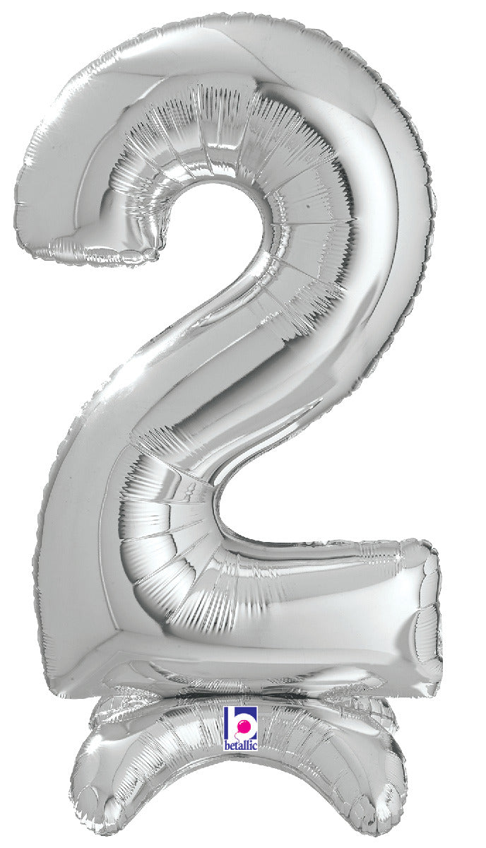 Number Stand Up 2 Silver