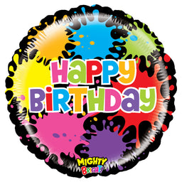 Mighty Paint Splatters Birthday