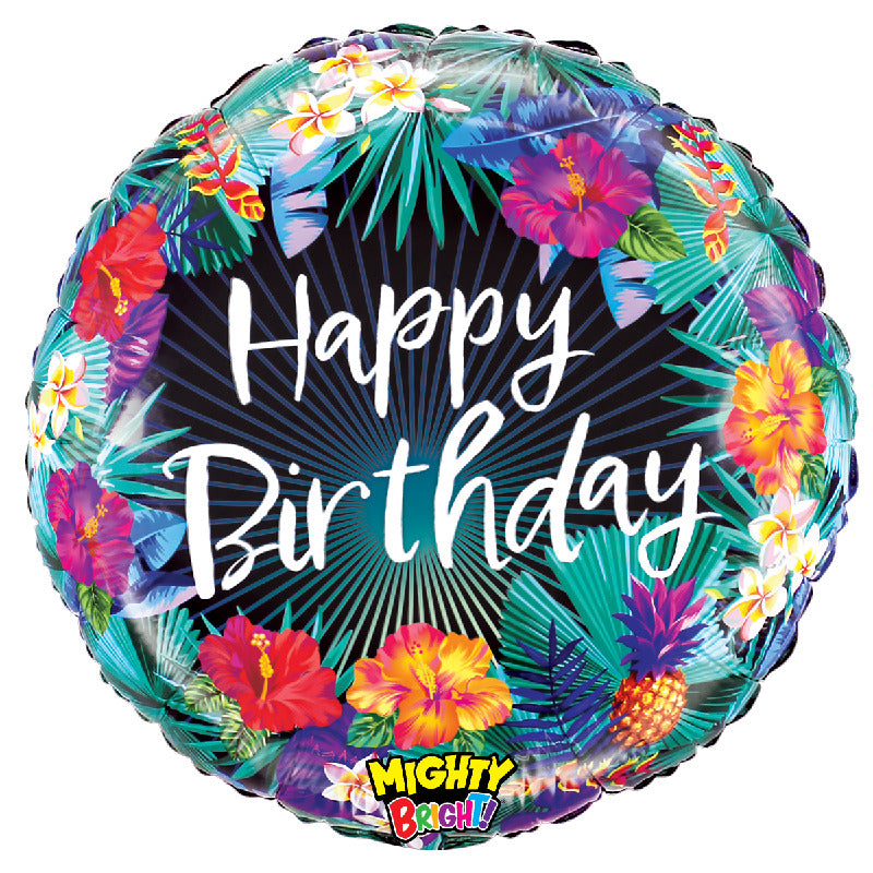 Mighty Tropical Flower Birthday