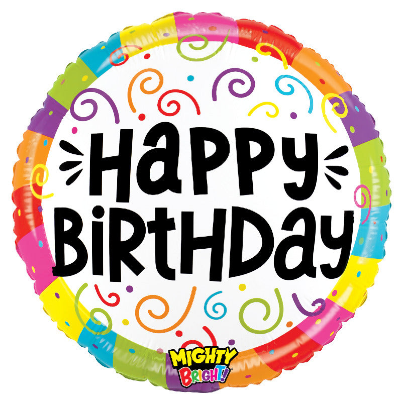Mighty Birthday Swirls