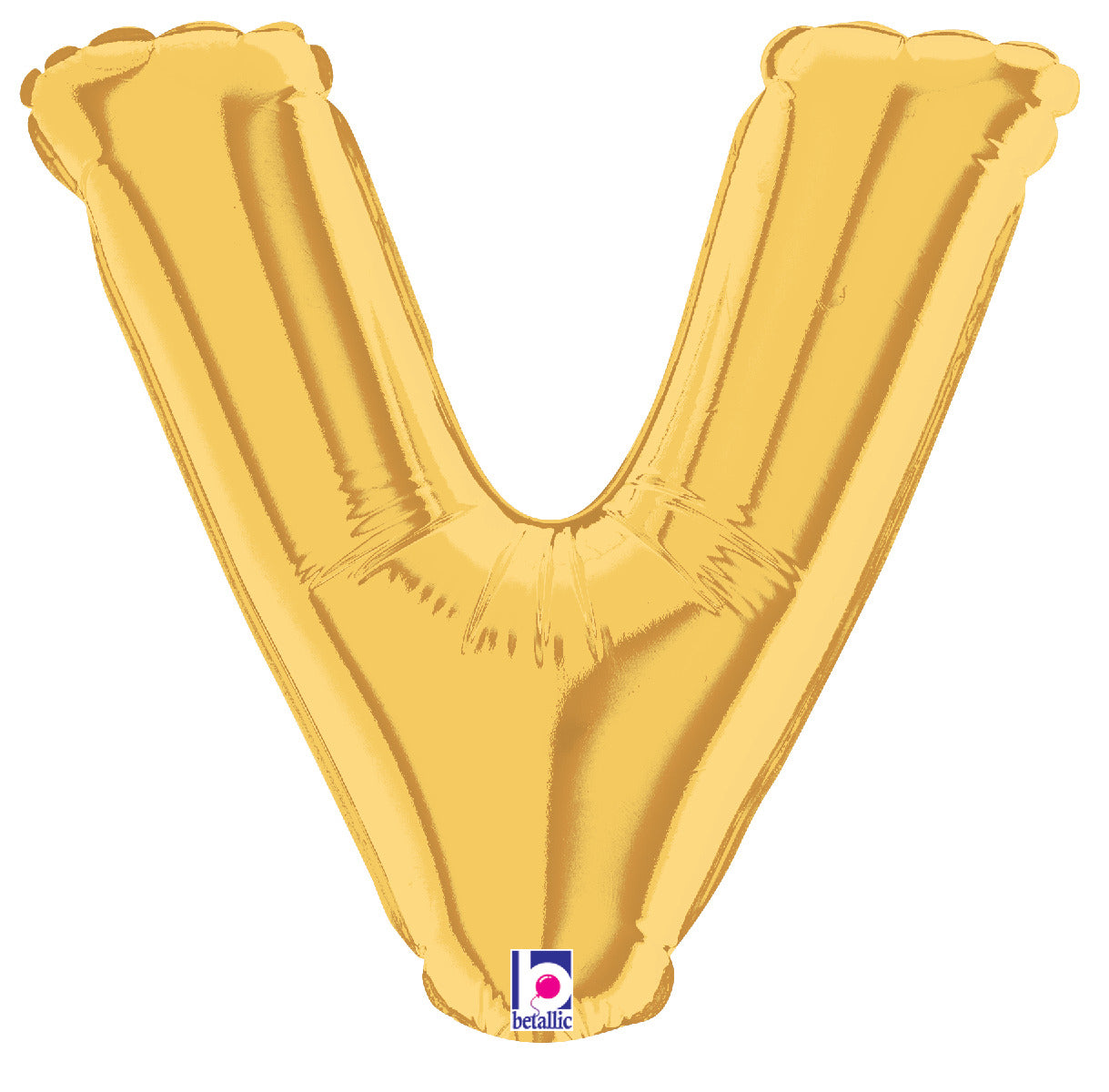 Letter V Gold