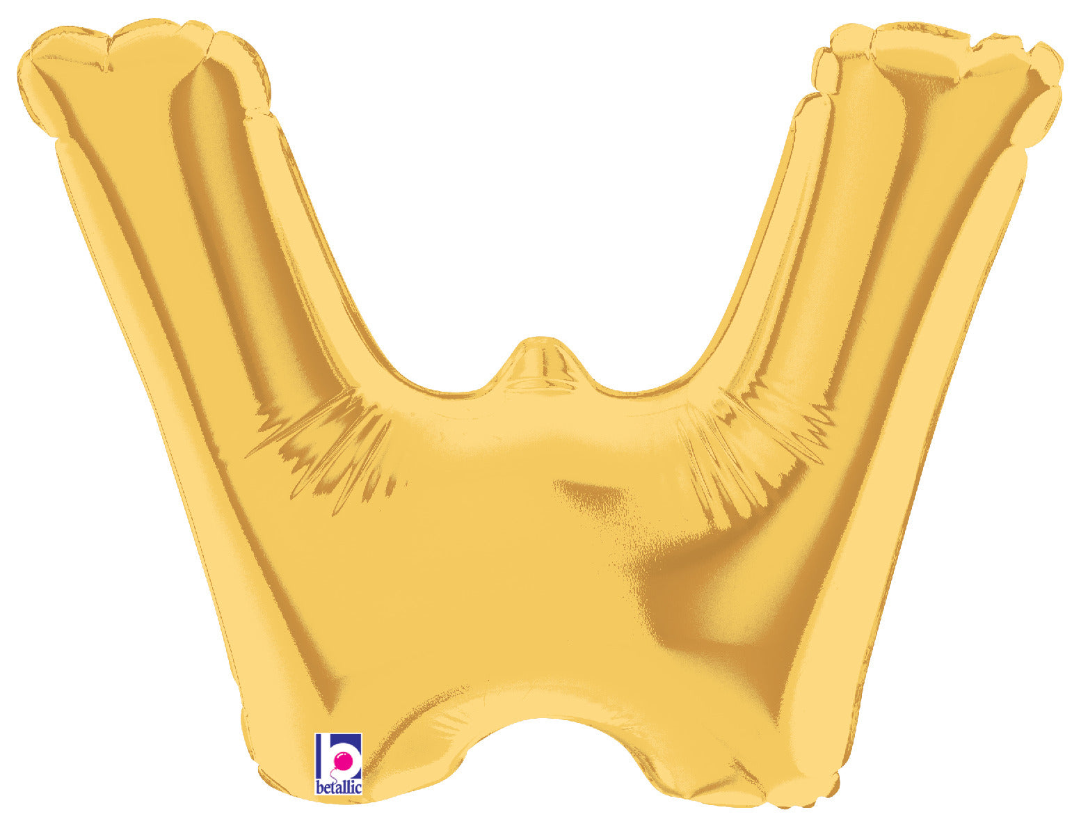 Letter W Gold