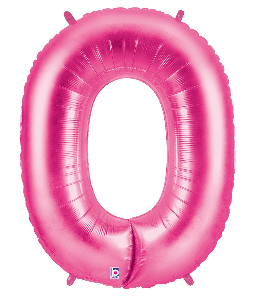 Number 0 Pink