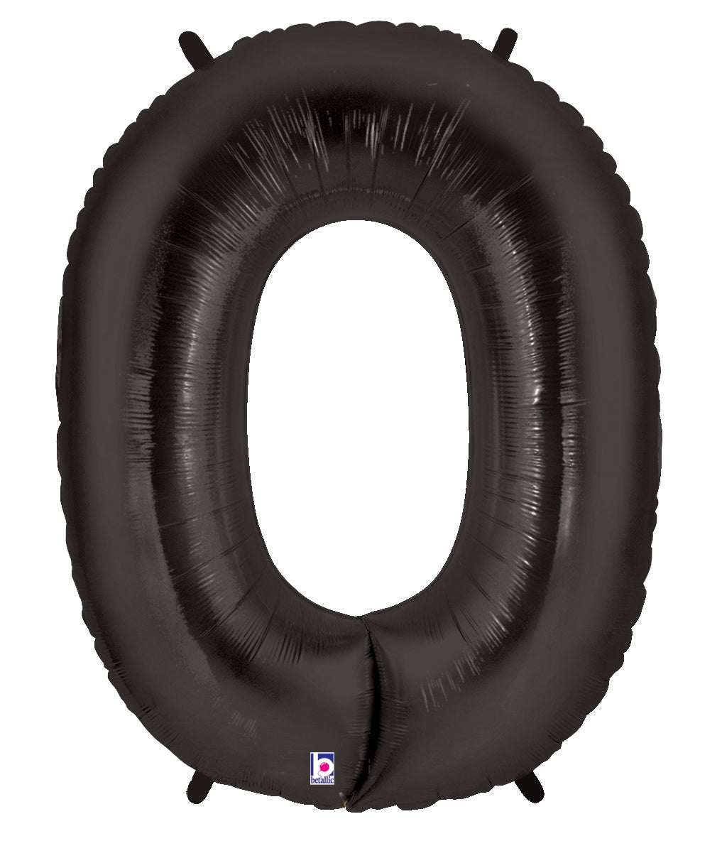 Number 0 Black