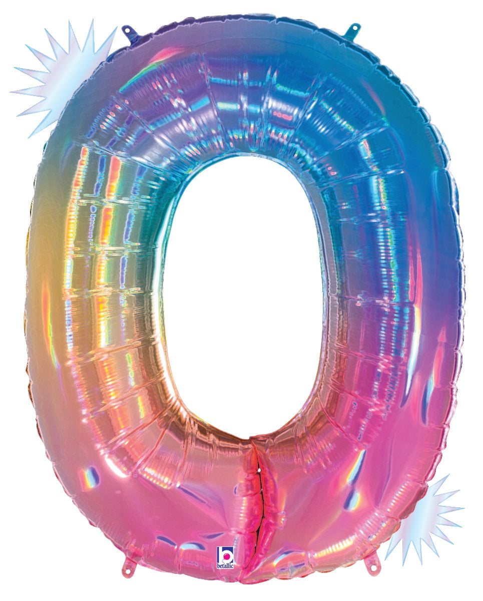 Number 0 Opal Rainbow