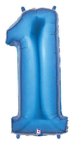 Number 1 Blue