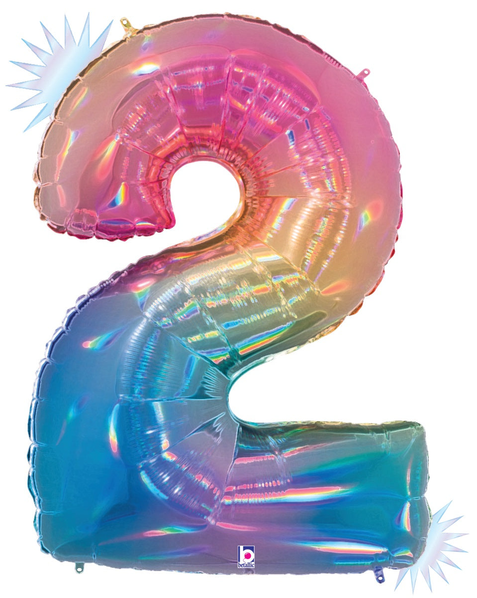 Number 2 Opal Rainbow