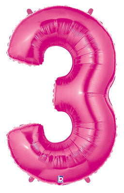 Number 3 Pink