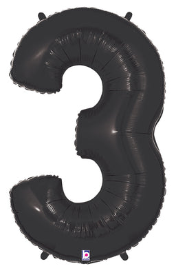 Number 3 Black