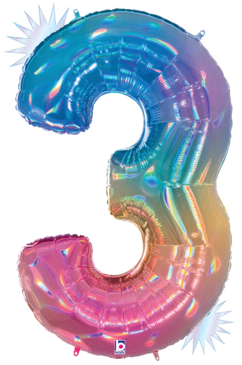 Number 3 Opal Rainbow