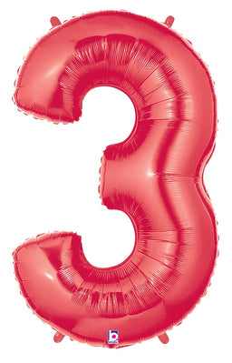 Number 3 Red