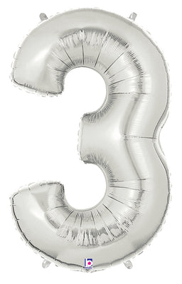 Number 3 Silver