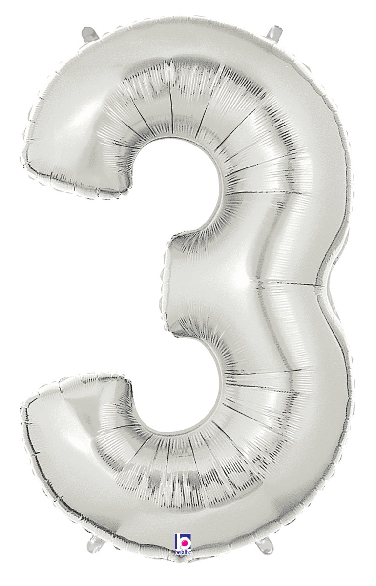 Number 3 Silver