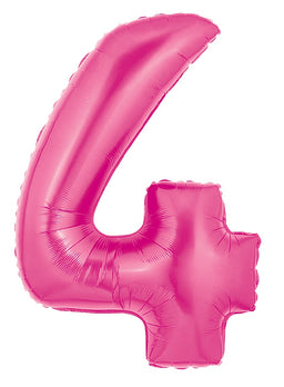 Number 4 Pink