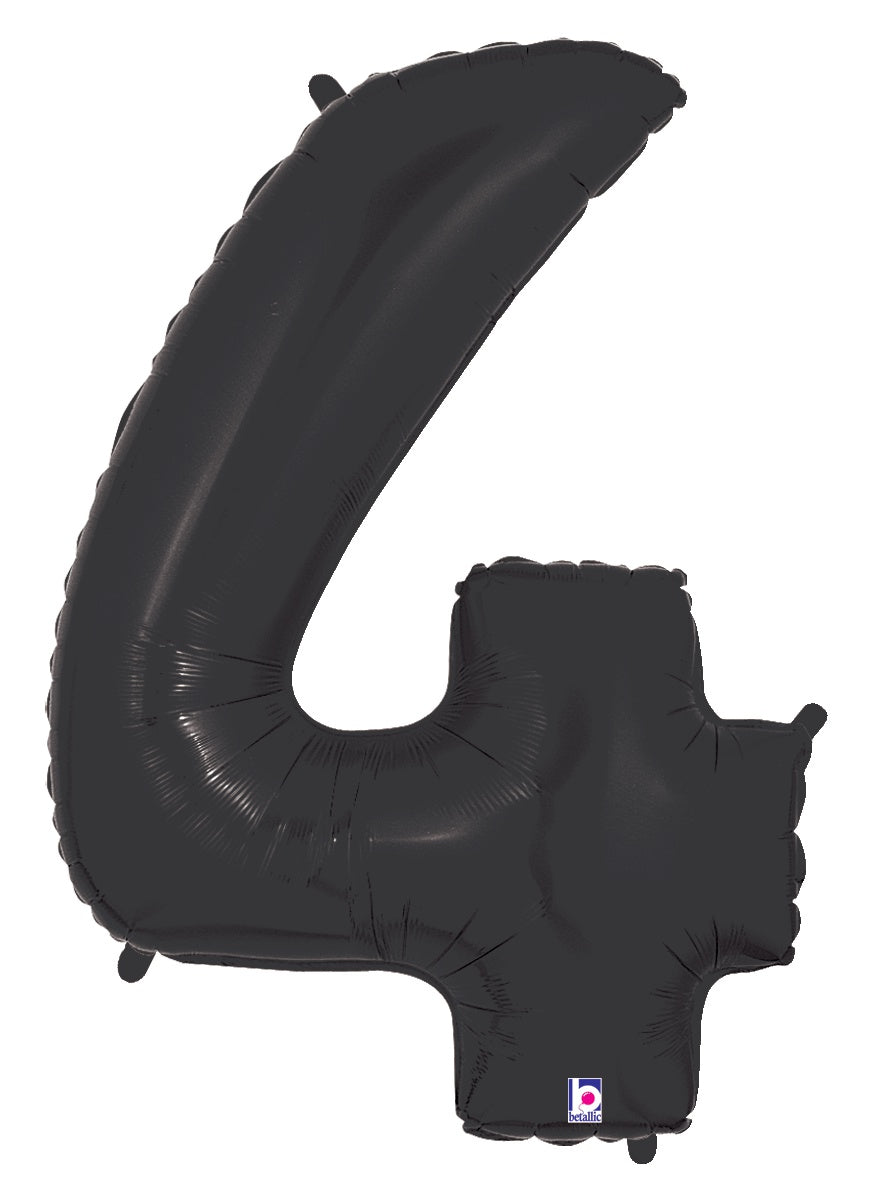 Number 4 Black