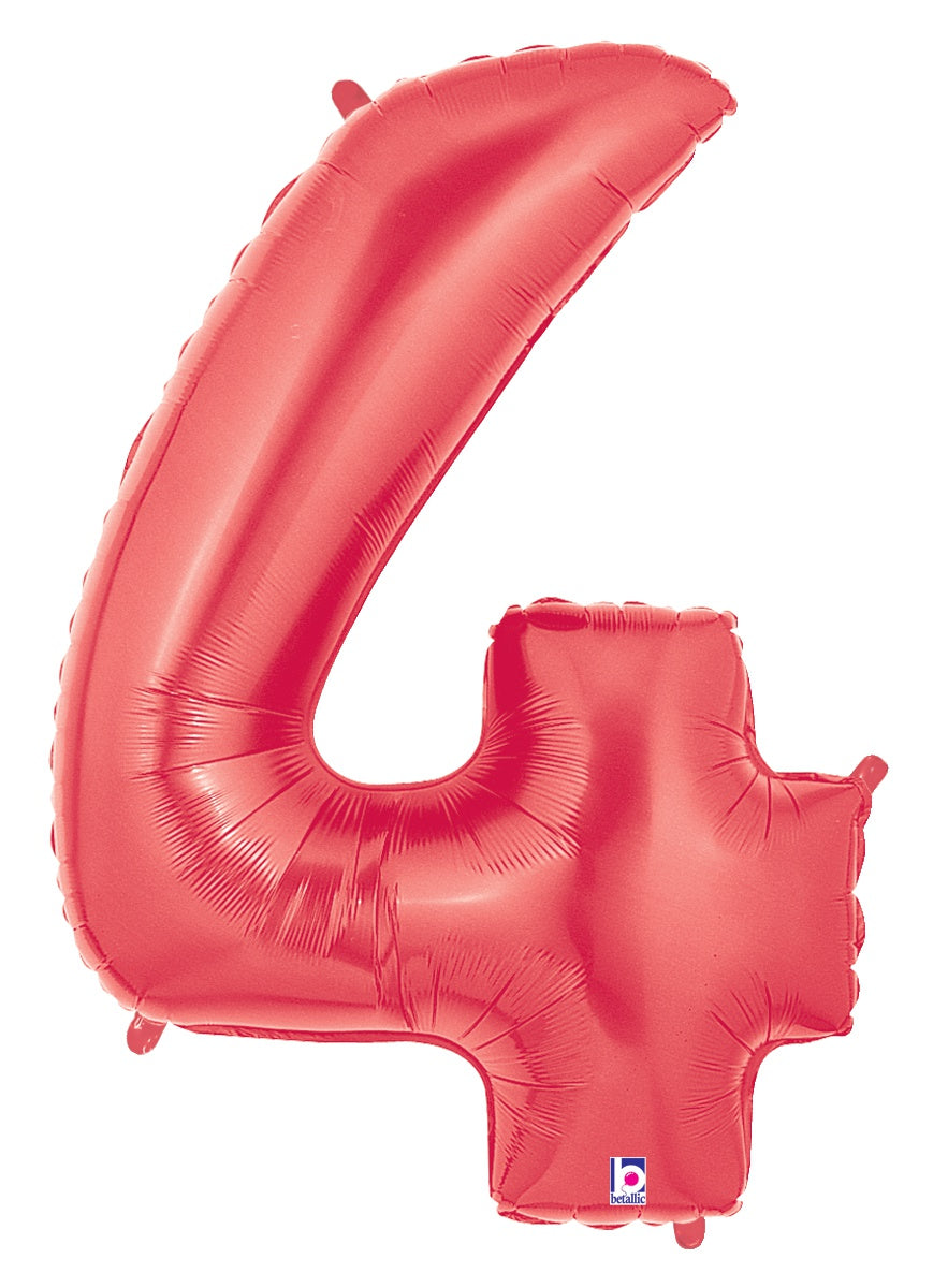 Number 4 Red