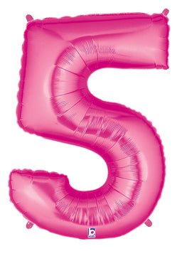Number 5 Pink