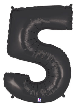 Number 5 Black