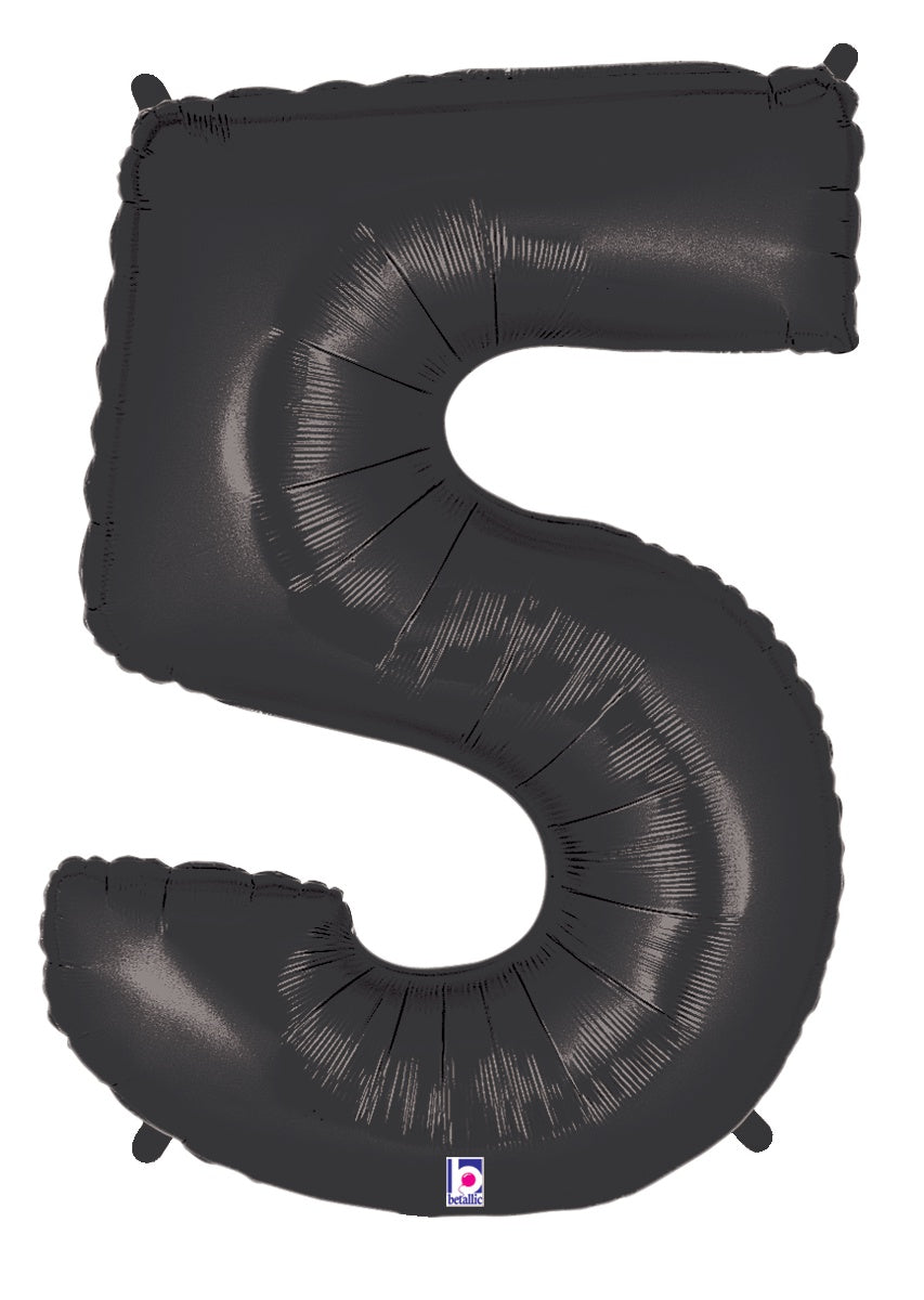 Number 5 Black