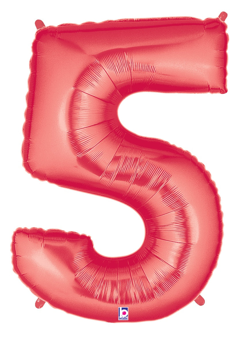 Number 5 Red