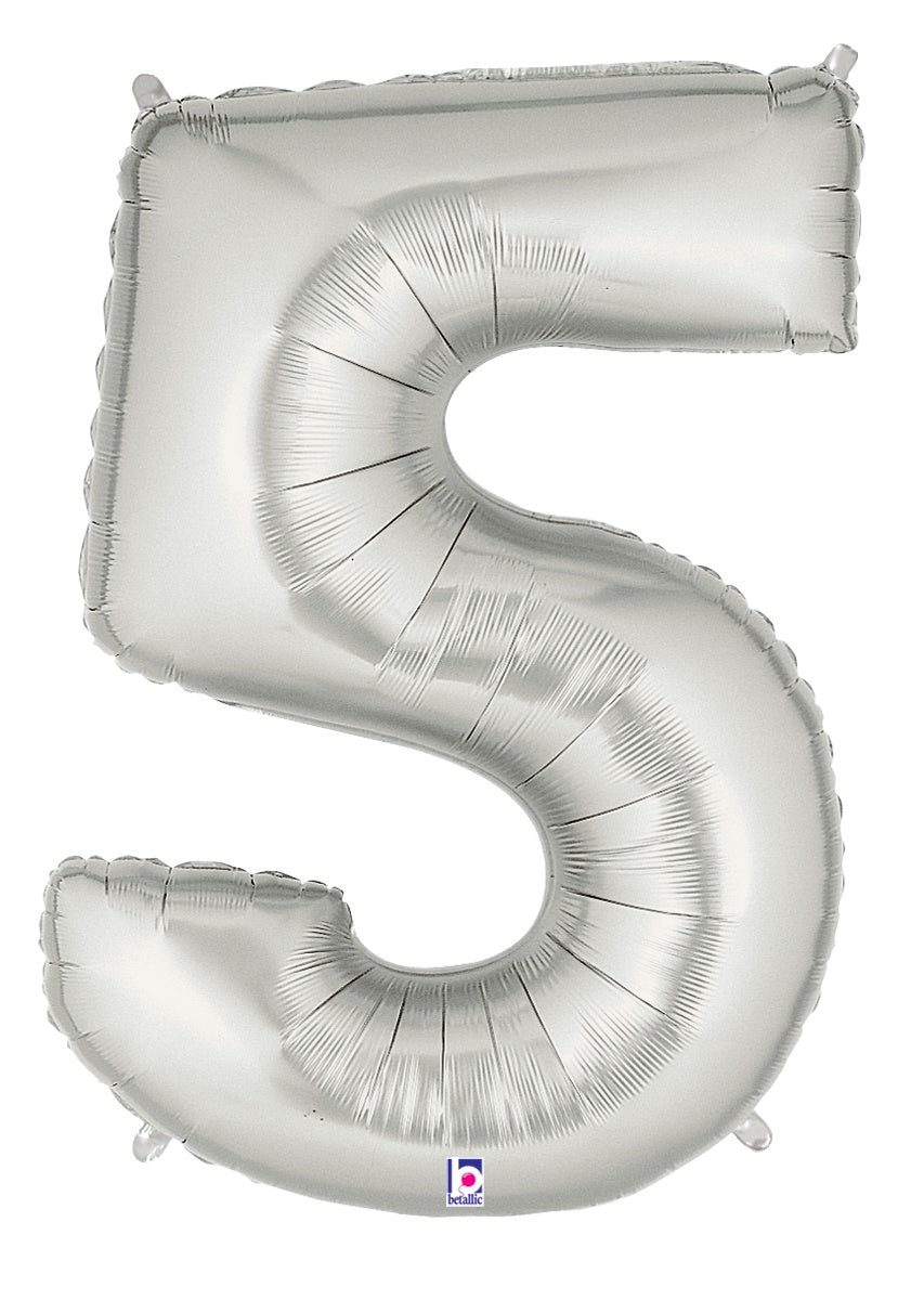 Number 5 Silver