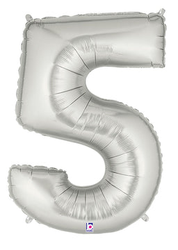 Number 5 Silver