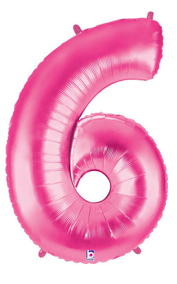 Number 6 Pink