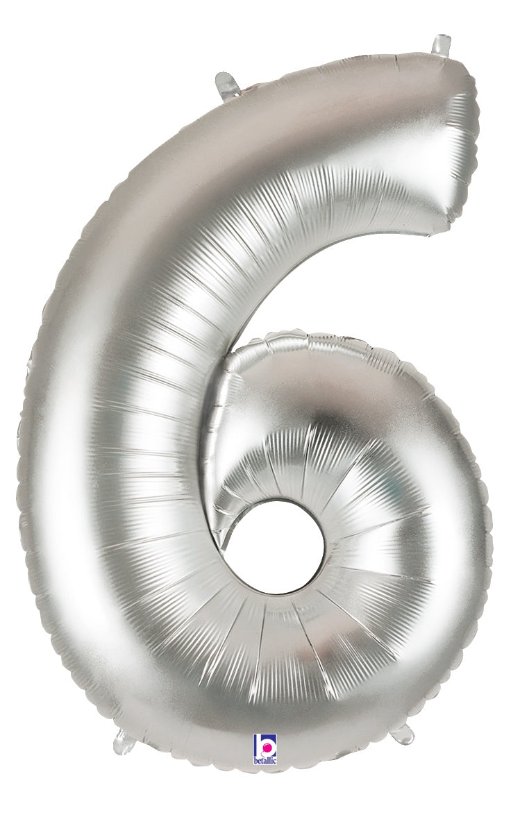 Number 6 Silver