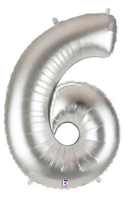 Number 6 Silver