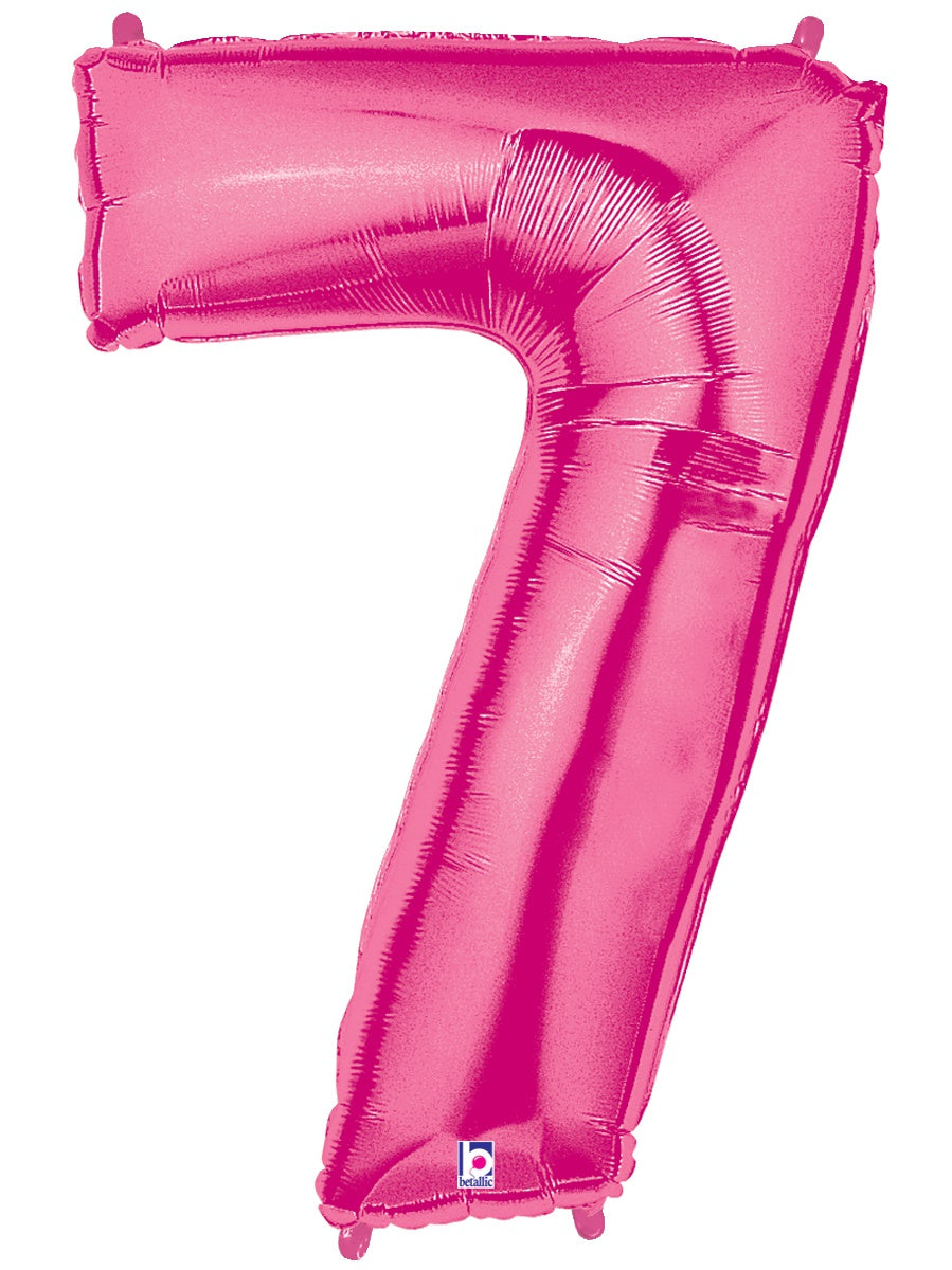 Number 7 Pink