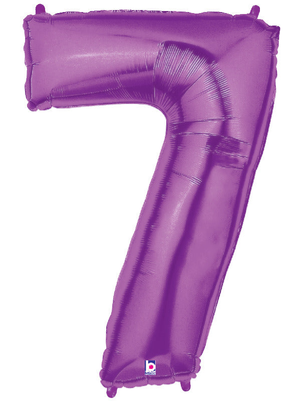 Number 7 Purple