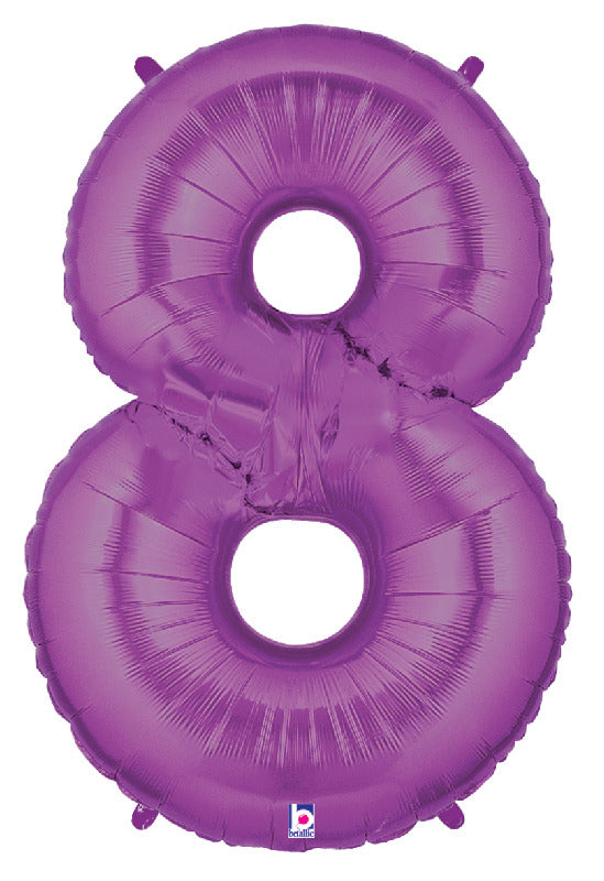 Number 8 Purple