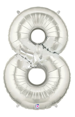 Number 8 Silver