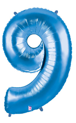 Number 9 Blue