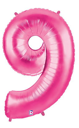 Number 9 Pink