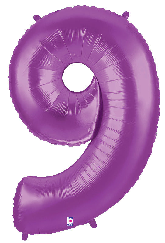 Number 9 Purple