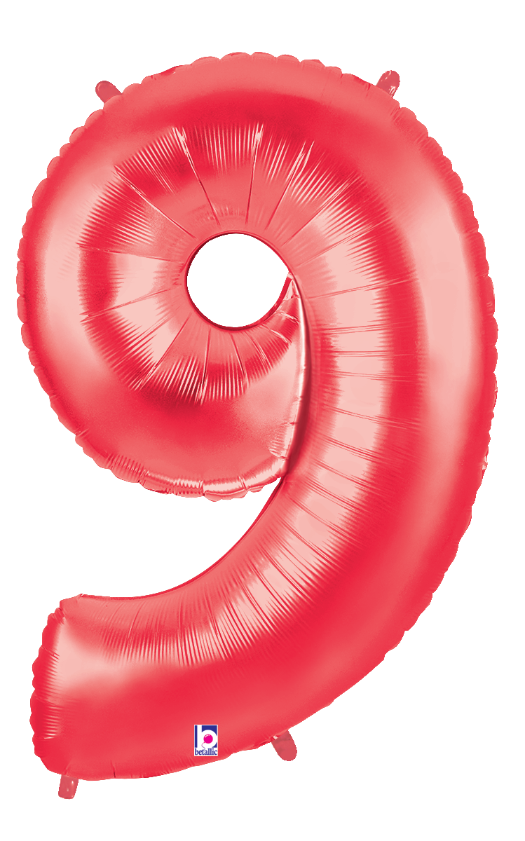 Number 9 Red