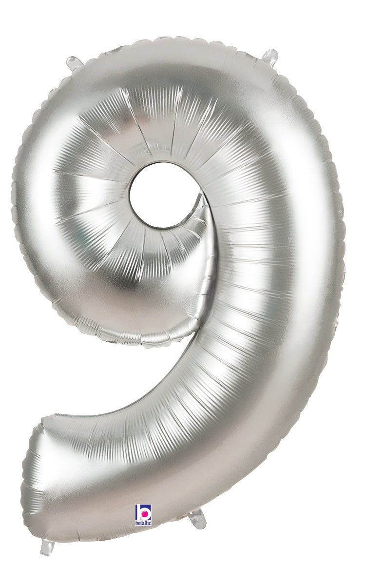 Number 9 Silver